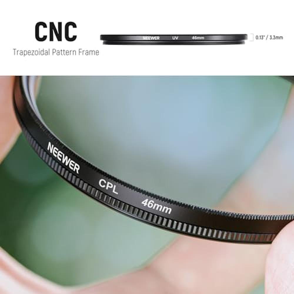 NEEWER 46mm ND Filter Pack and Lens Accessories – Packaging
