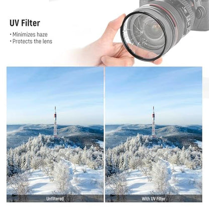 NEEWER 49mm UV CPL ND Lens Filter Kit – Packaging