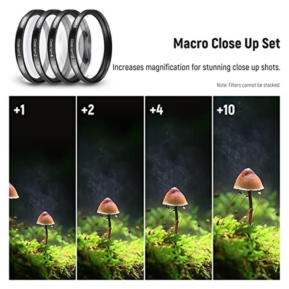 Lens 52mm: Neewer 52mm Lens and Filter Set Wide Angle 2.2x – In Use