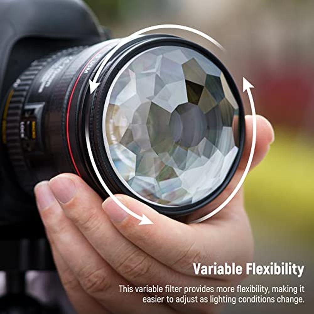 Neewer 82mm Kaleidoscope Prism Lens Filter – Packaging