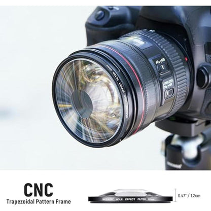 NEEWER 82mm Spiral Halo Camera Lens Filter – Packaging