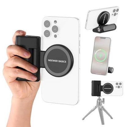 Magnetic Neewer: NEEWER Basics WS-25001 Phone Camera Grip – Front View