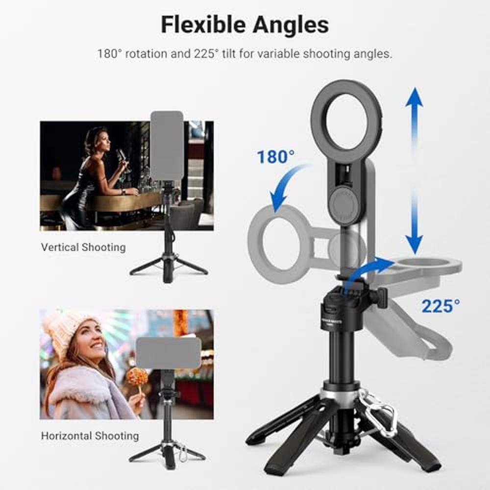 Neewer Basics: Magnetic Selfie Stick Tripod – Packaging