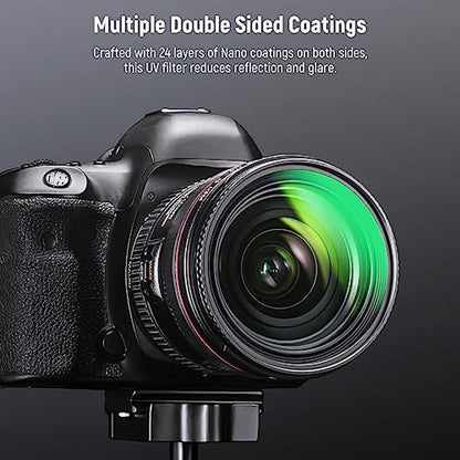 Neewer NEEWER 62mm MC UV Protection Filter 24 Layer Multi – Close-up Detail