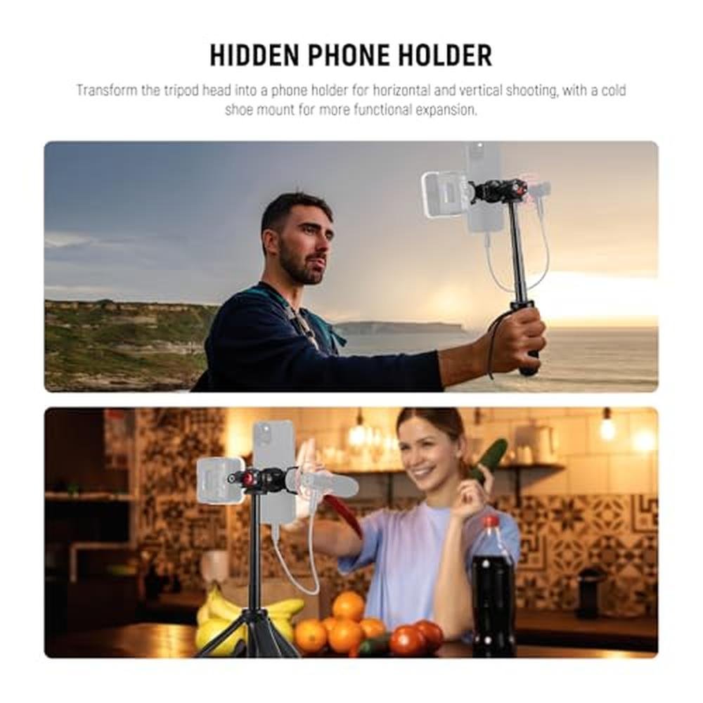 Phone Camera: Neewer TP38 Tripod 15 Extendable Selfie Stick – In Use