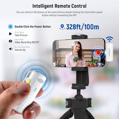 Neewer Wireless Lavalier Microphone System for iPhone – In Use