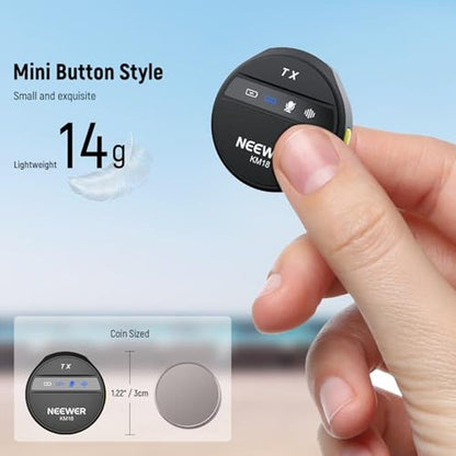 Neewer Lavalier: Neewer Wireless Lavalier Microphone System – Close-up Detail