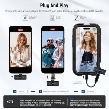 Neewer Lavalier: Neewer Wireless Lavalier Microphone System – In Use
