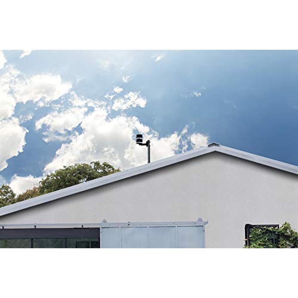 Wind Anemometer: Wireless Anemometer with Wind Speed and – Side View