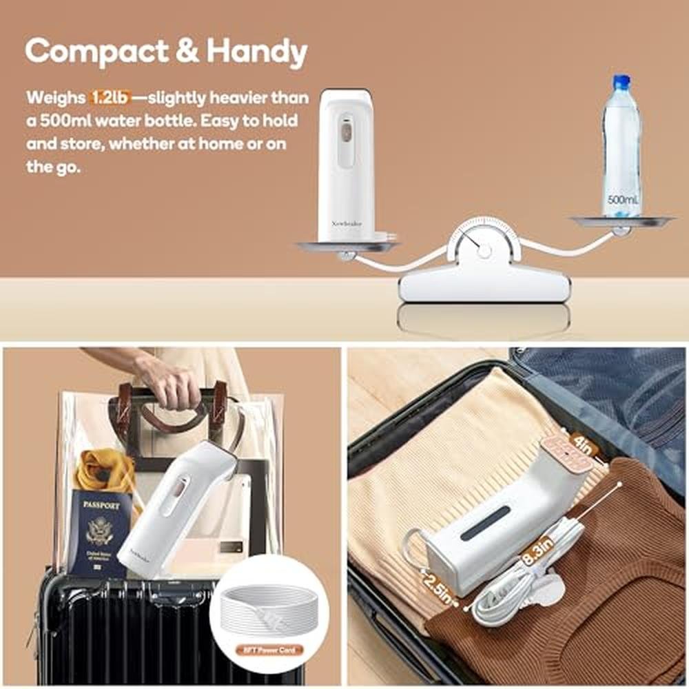 Newbealer 2in1 Steamer and Dry Iron – Close-up Detail