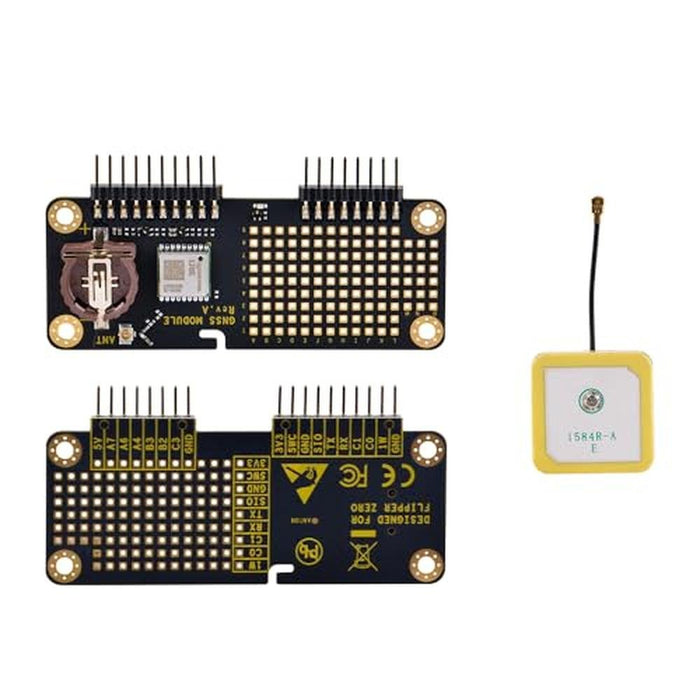 GNSS Flipper: NewHail GNSS Module Receiver for Flipper Zero – Front View