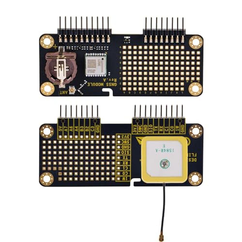 GNSS Flipper: NewHail GNSS Module Receiver for Flipper Zero – Close-up Detail