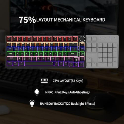 Mechanical Keyboard: Newmen GM326 75% Compact Hot Swappable – Packaging