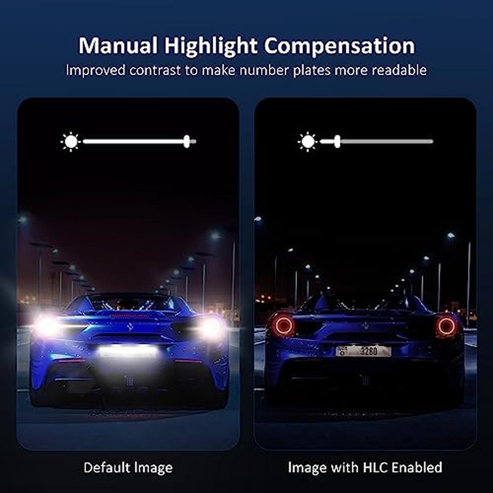 NexiGo 3 Channel Dash Cam with Rotatable Interior/Front – Packaging