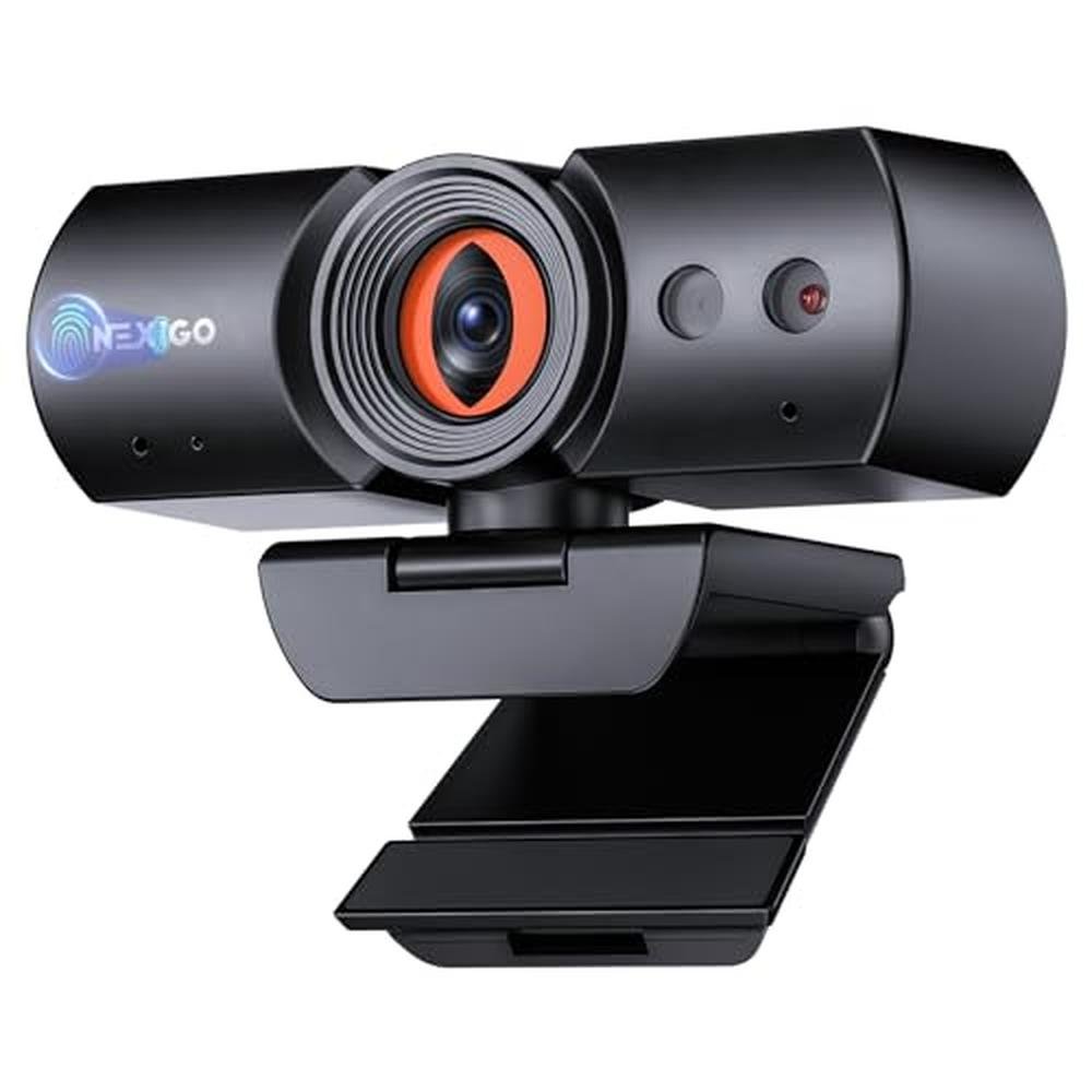 NexiGo HelloCam Pro: 1080p 60FPS Autofocus Webcam with – Front View