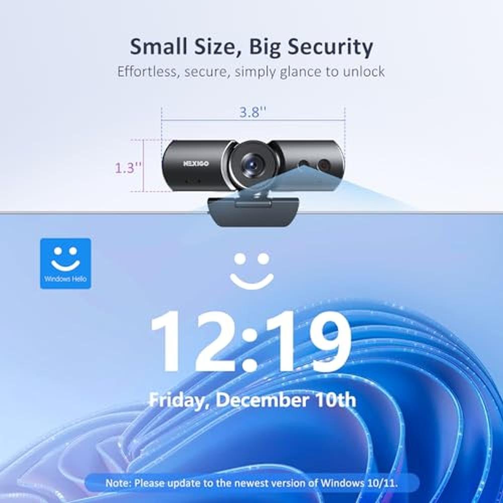 NexiGo HelloCam Pro: 1080p 60FPS Autofocus Webcam with – In Use