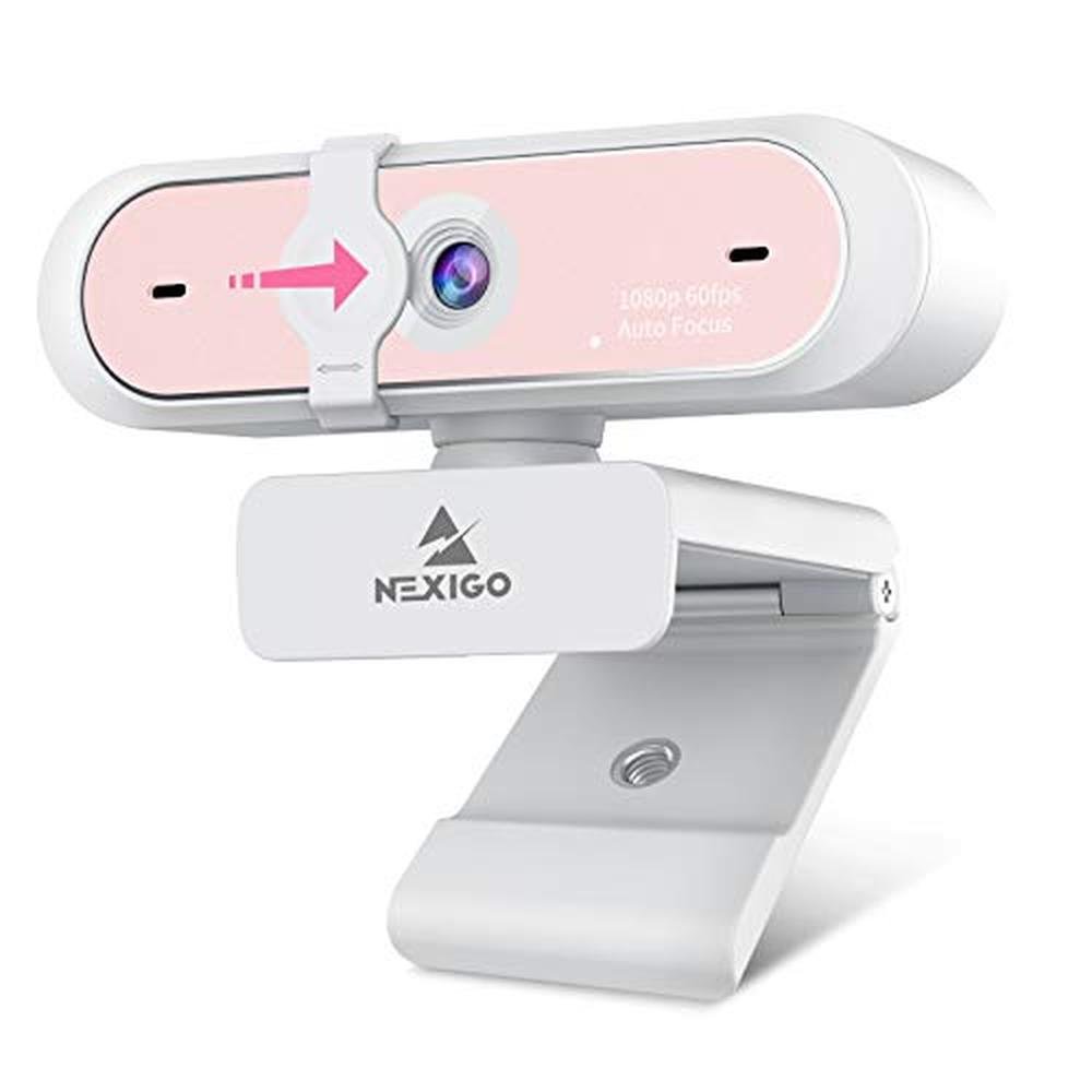 Nexigo N660P: 1080p 60fps Webcam with Software Control and – Front View