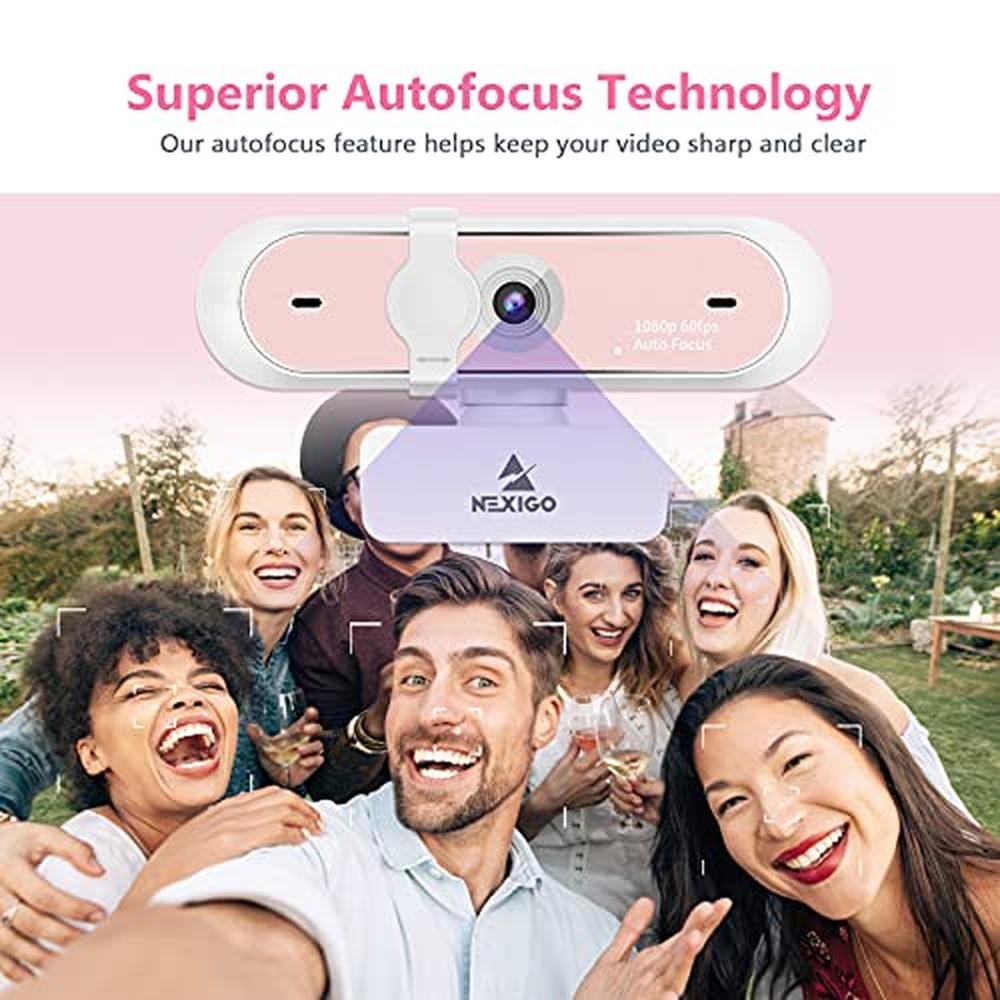 Nexigo N660P: 1080p 60fps Webcam with Software Control and – In Use