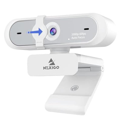 NexiGo N660P: 1080p 60fps Webcam with Autofocus and Dual – Front View
