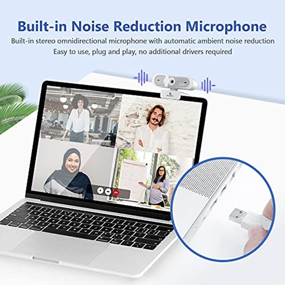 NexiGo N660P: 1080P 60FPS Webcam with Software Control – Close-up Detail