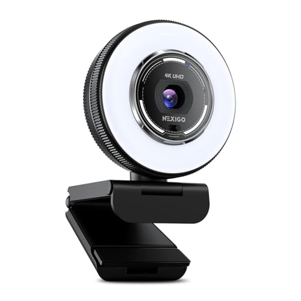 NexiGo N680E Pro 4K Webcam: Advanced PDAF Autofocus – Front View