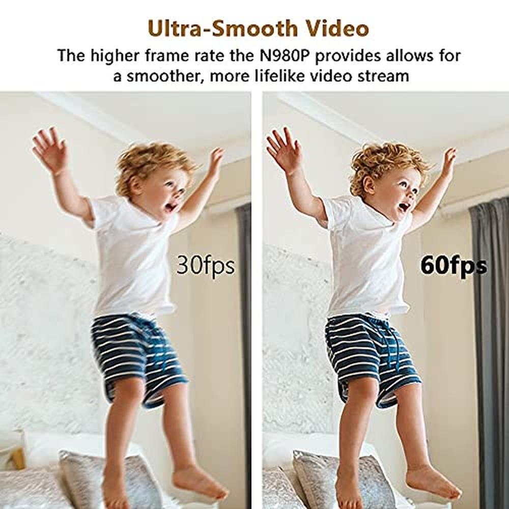Nexigo N980P: 1080p 60fps Webcam with Microphone and – Close-up Detail