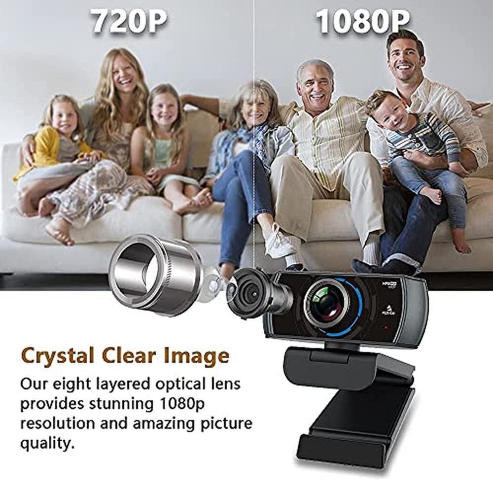 Nexigo N980P: 1080p 60fps Webcam with Microphone and – In Use