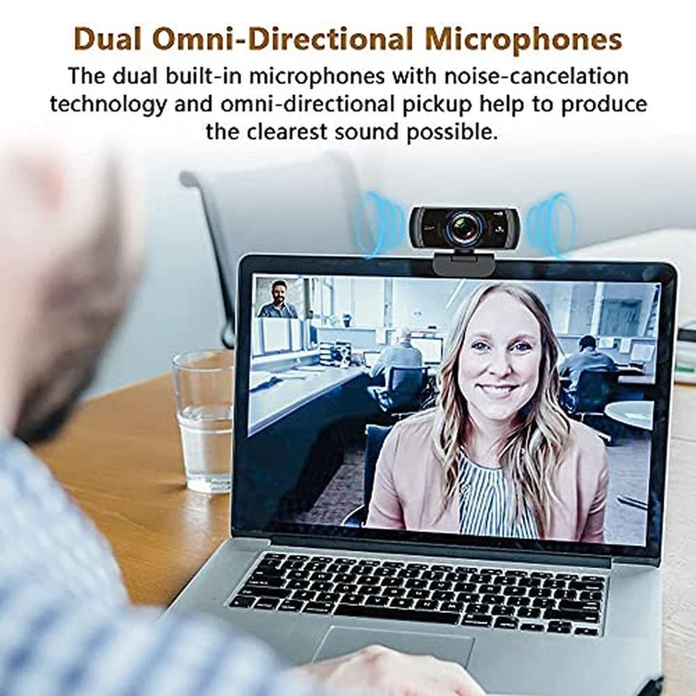 Nexigo N980P: 1080p 60fps Webcam with Microphone and – Packaging