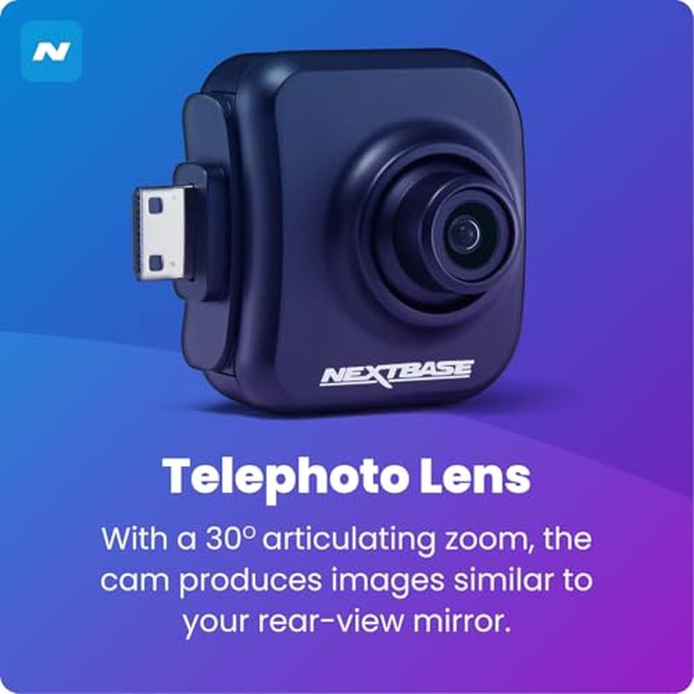 Nextbase Dash Cam Add-On Rear View Exterior Camera – Packaging