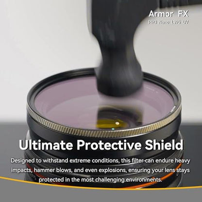 NiSi: 39mm Armor FX PRO Nano L395 UV – Side View