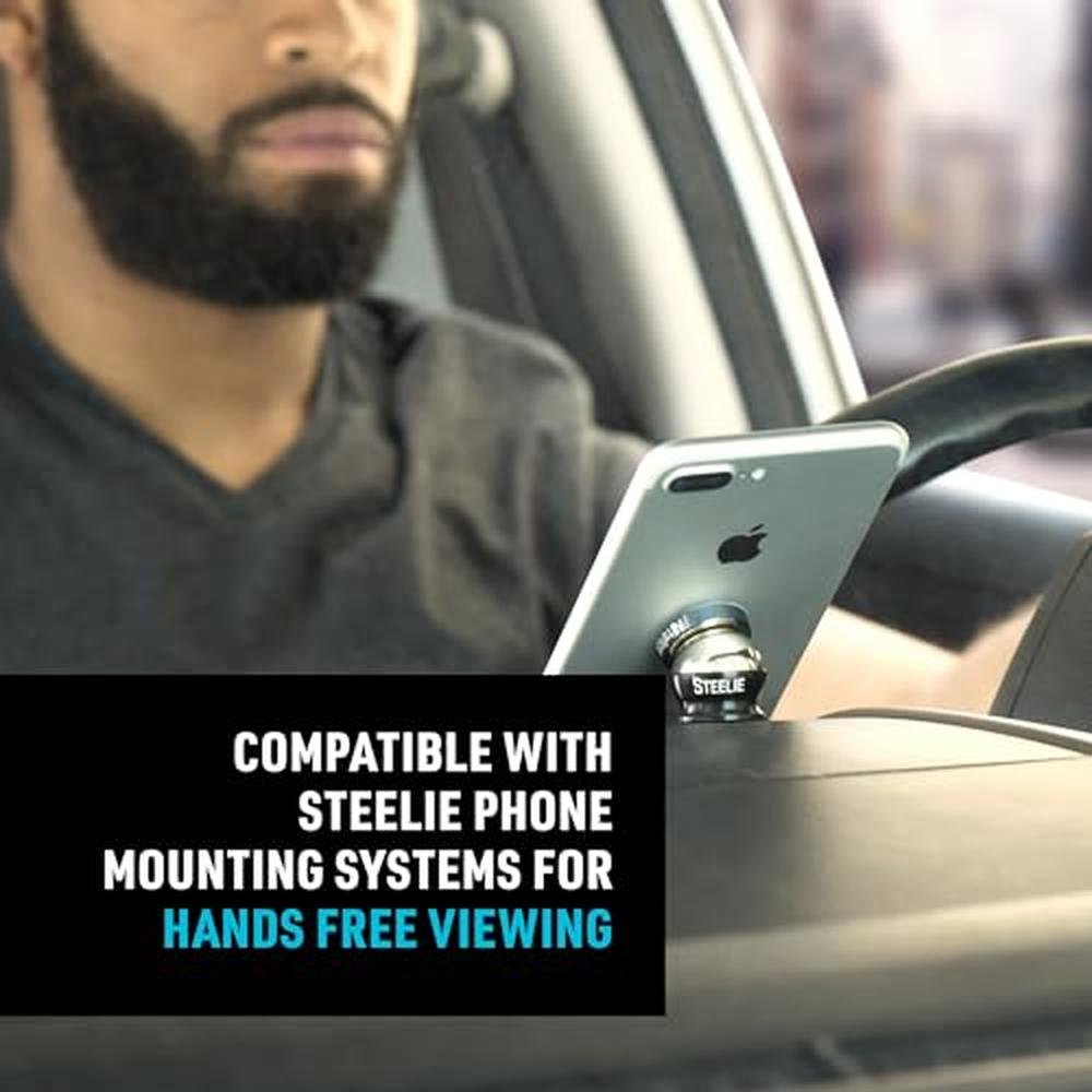 Phone Steelie: Nite Ize Steelie Magnetic Phone Socket Plus – In Use