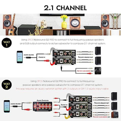 Nobsound TPA3255: Nobsound G2 PRO 300W Mono Channel Class D – Close-up Detail
