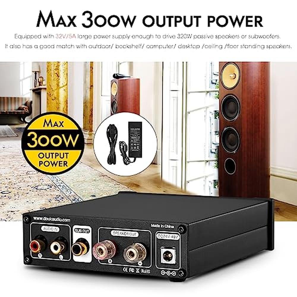 Nobsound TPA3255: Nobsound G2 PRO 300W Mono Channel Class D – In Use