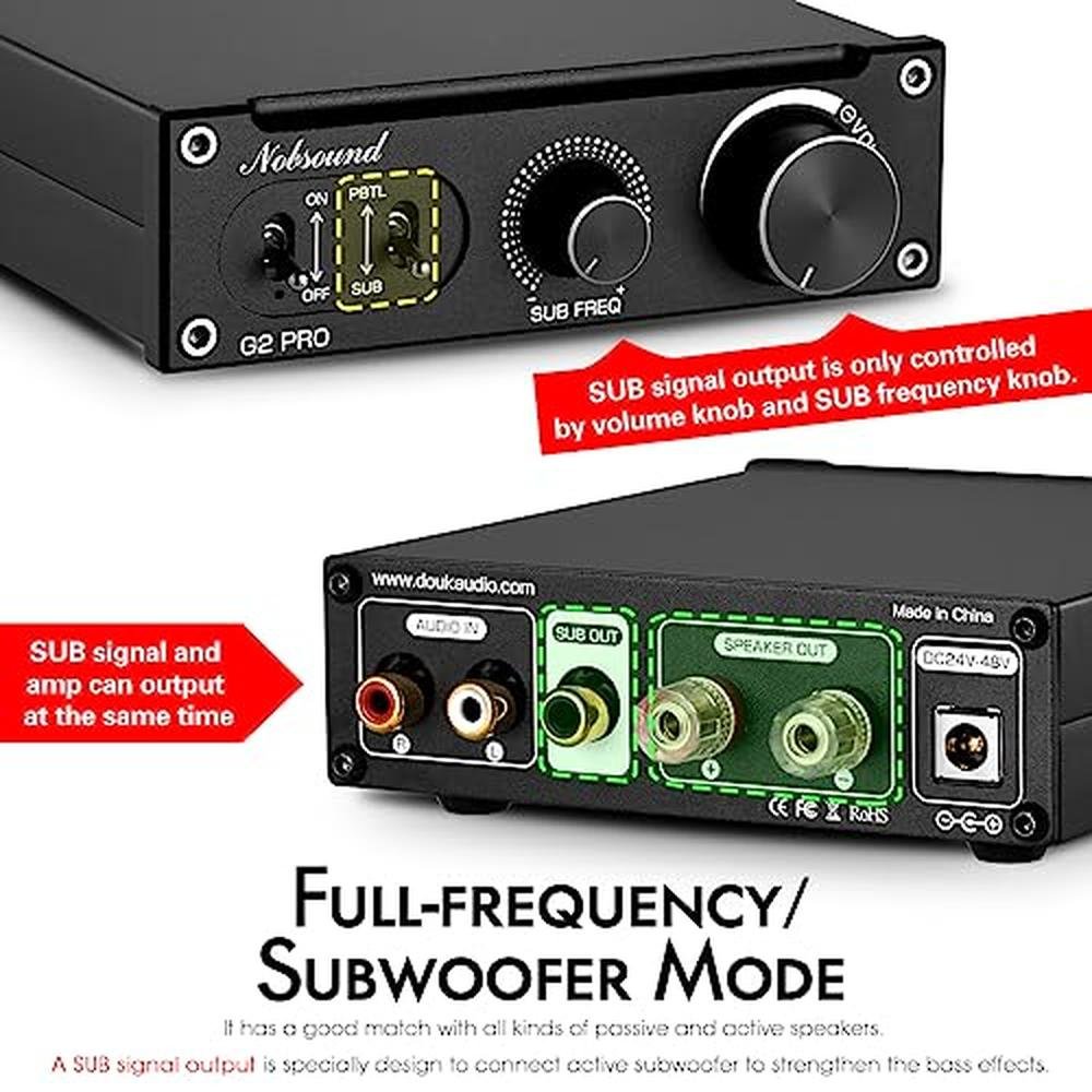 Nobsound TPA3255: Nobsound G2 PRO 300W Mono Channel Class D – Packaging
