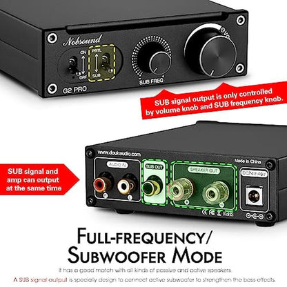 Nobsound TPA3255: Nobsound G2 PRO 300W Mono Channel Class D – Packaging
