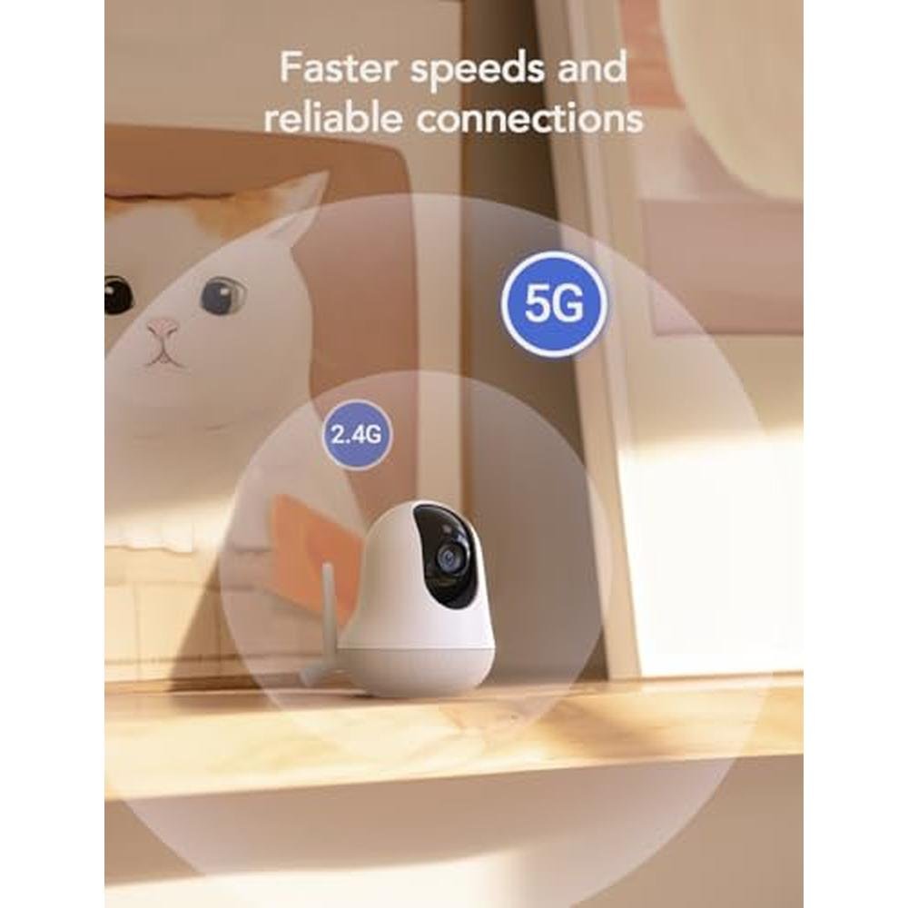 Nooie 2K Smart WiFi Baby Monitor – Close-up Detail