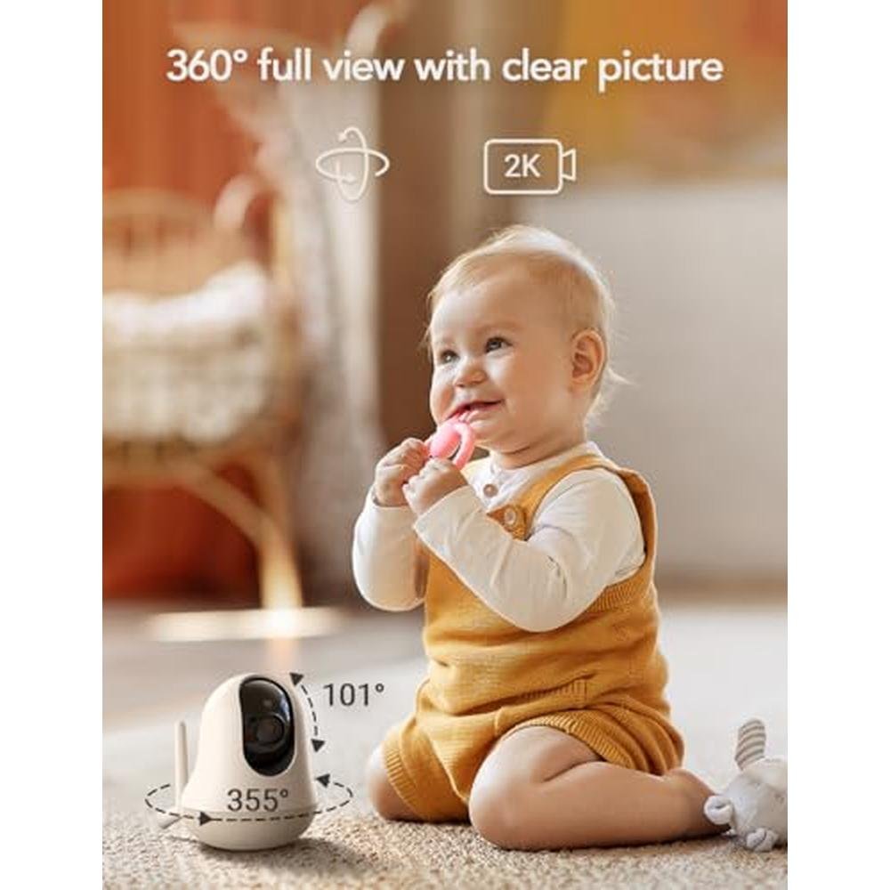 Nooie 2K Smart WiFi Baby Monitor – Packaging
