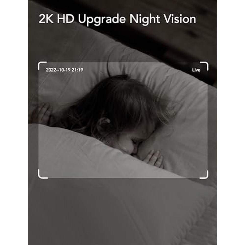 Baby Monitor: Nooie WiFi Smartphone Baby Monitor with – Side View