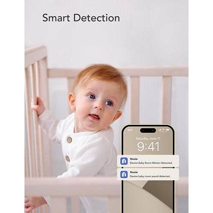 Baby Monitor: Nooie WiFi Smartphone Baby Monitor with – In Use