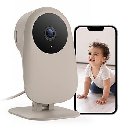 Baby Detection: Nooie Baby Monitor with Crying Detection – Front View