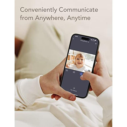 Baby Detection: Nooie Baby Monitor with Crying Detection – Close-up Detail