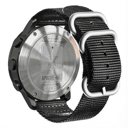 North Edge: Apache 46mm Digital Sports Watch – Side View