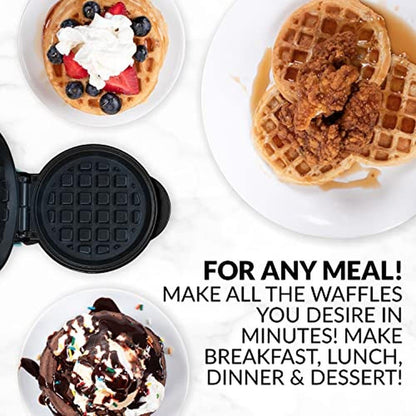 Nostalgia MyMini: Premium 5-Inch Electric Waffle Maker – Packaging