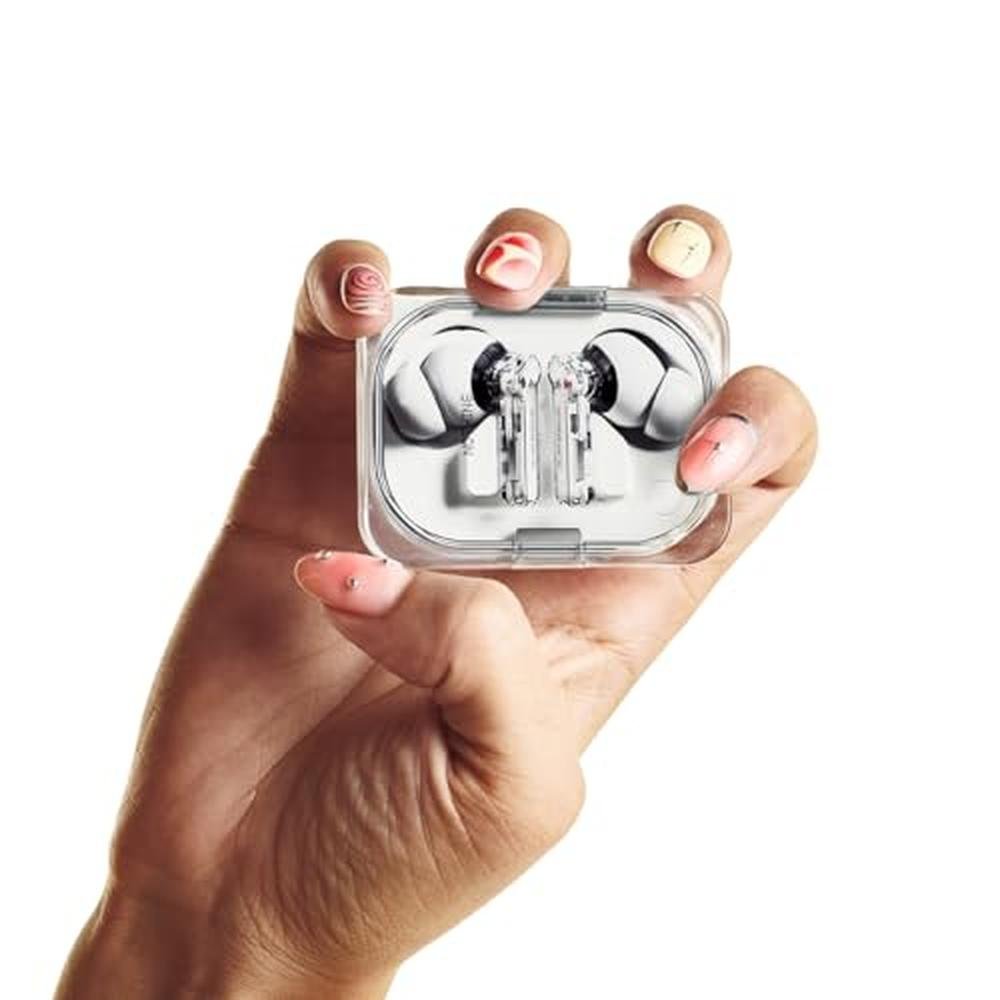 Ear Earbuds: Nothing A Wireless Earbuds 45db Hybrid Noise – Side View