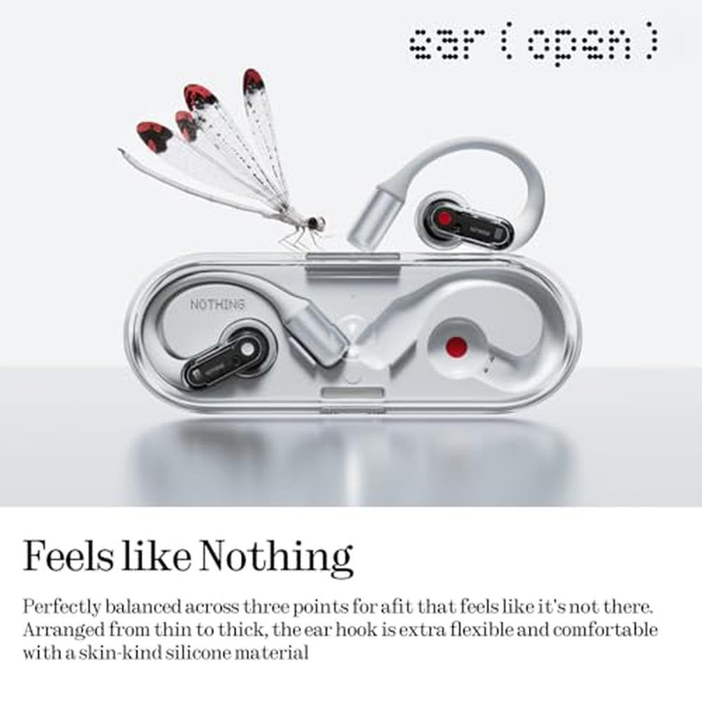 Ear Open: Nothing Ear Open Ultra-Light Open-Ear Headphones – Close-up Detail