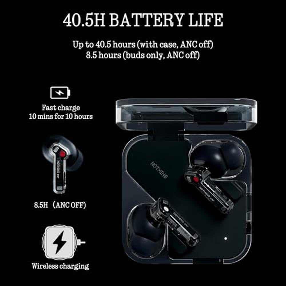 Earbuds Nothing: Premium Wireless Earbuds with Bluetooth 4.5 – Packaging