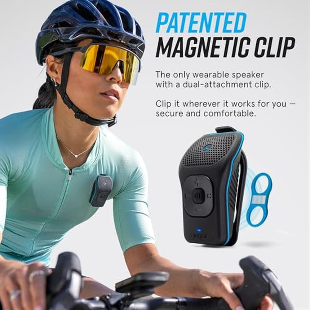 Wearable Bluetooth Speaker: Noxgear 39g Magnetic Mini – Side View