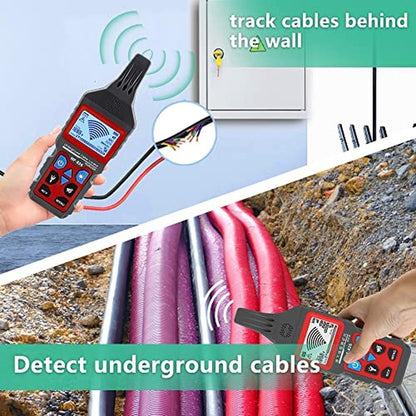 Underground Wire Locator: NOYAFA NF-826 Advanced Cable – In Use
