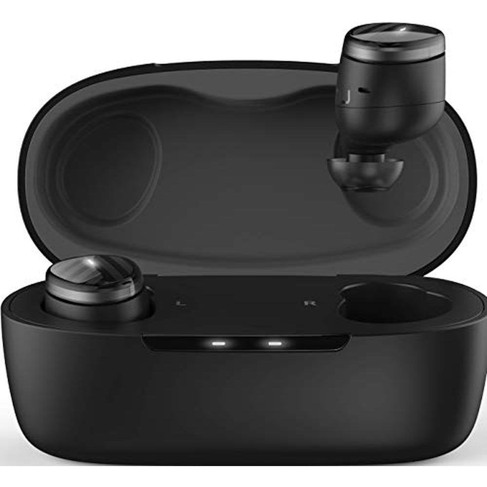 Black Nuforce BeFree5: Optoma Be Free5 Truly Wireless – Front View
