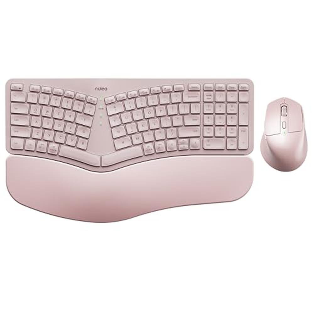 Multi Nulea: Nulea KM75 Wireless Keyboard and Mouse Combo – Front View